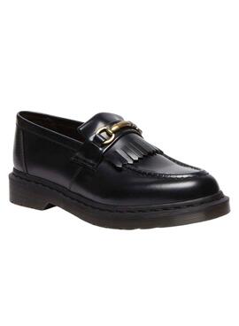 Zapato mocasín Dr. Martens Adrian Snaffle negro para mujer