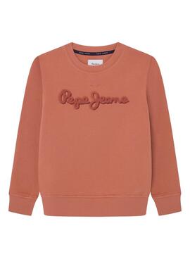 Sudadera Pepe Jeans Lamonty marrón para niño