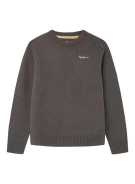 Jersey Pepe Jeans Dairon gris para niño