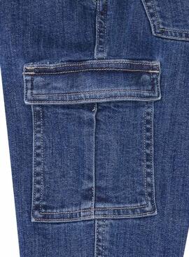 Pantalón Vaquero Pepe Jeans Cargo azul para niño