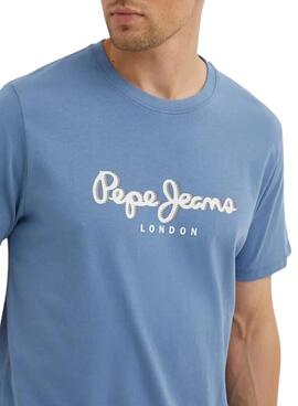 Camiseta Pepe Jeans Abel azul para hombre