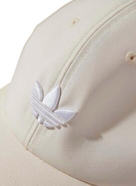 Gorra Adidas Visor beige para hombre y mujer