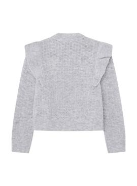 Jersey Pepe Jeans Winta gris para niña