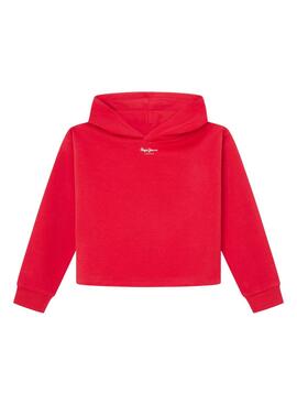 Sudadera Pepe Jeans Victoria rojo para niña