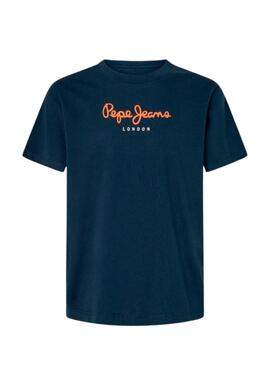 Camiseta Pepe Jeans Eggo azul para hombre