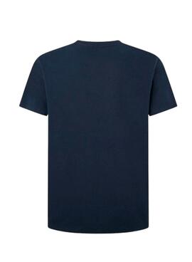 Camiseta Pepe Jeans Eggo azul para hombre