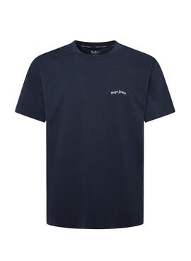 Camiseta Pepe Jeans Somerton azul marino para hombre