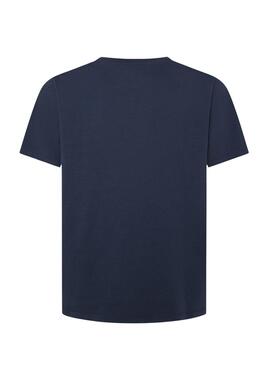 Camiseta Pepe Jeans Somers azul marino para hombre