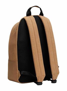 Mochila Tommy Jeans Essential pana tostado para hombre