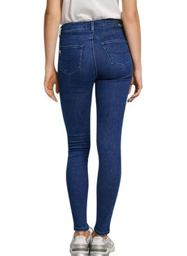 Pantalón vaquero super skinny Pepe Jeans indigo para mujer