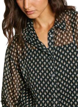 Camisa Pepe Jeans Samantha negro para mujer