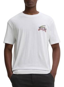 Camiseta Tommy Jeans Diamond blanco para hombre