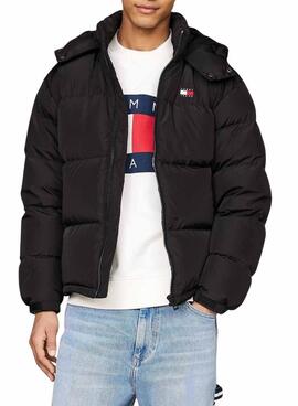 Plumífero Tommy Jeans Alaska negro para hombre