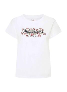 Camiseta Pepe Jeans Ginny blanco para mujer