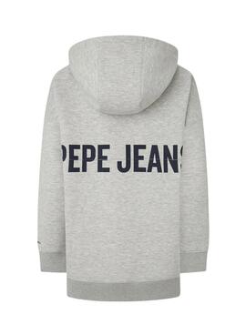 Sudadera Pepe Jeans Fergie gris para mujer