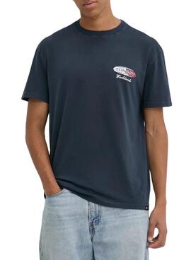 Camiseta Tommy Jeans Expedition marino para hombre