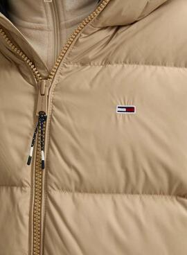 Parka Tommy Jeans Essential beige para hombre