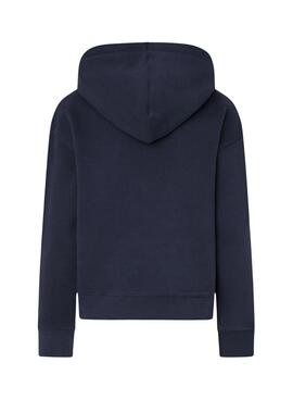 Sudadera Pepe Jeans Frida azul marino para mujer