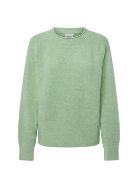 Jersey Pepe Jeans Irma verde mint para mujer