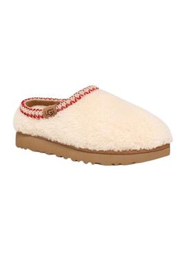  Zapatillas UGG  Tasman Maxy Curly beige para mujer