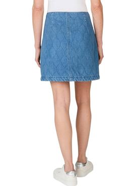 Falda Pepe Jeans Quilted denim para mujer