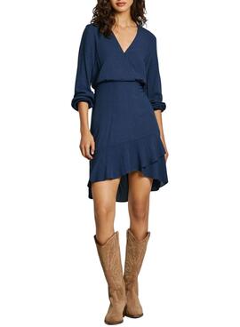 Vestido Pepe Jeans Kendall azul para mujer