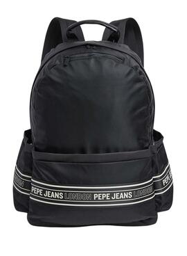 Mochila Pepe Jeans Otto Dublin negro para hombre