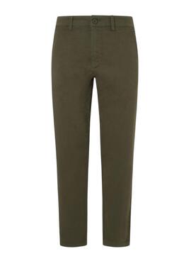 Pantalón chino Pepe Jeans Gymdigo verde para hombre