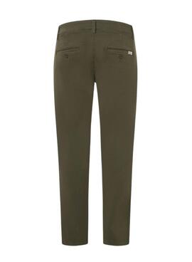 Pantalón chino Pepe Jeans Gymdigo verde para hombre