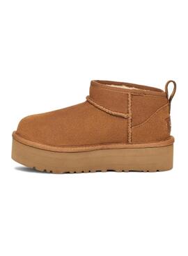 Botas UGG Mini Platform marrón para niño y niña