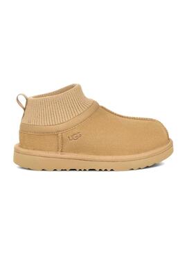 Botas UGG Ultra Stretch beige para niña y niño