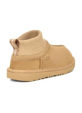 Botas UGG Ultra Stretch beige para niña y niño