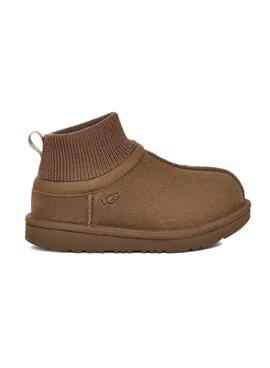 Botas UGG Ultra Stretch marrón para niño y niña