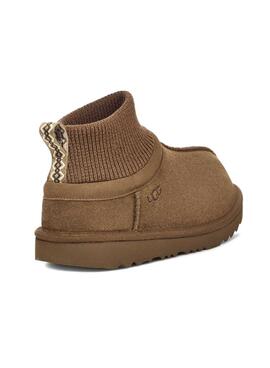 Botas UGG Ultra Stretch marrón para niño y niña