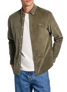 Camisa Pepe Jeans Miller verde para hombre