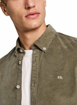 Camisa Pepe Jeans Miller verde para hombre