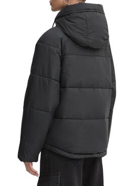 Puffer Tommy Jeans negra para mujer