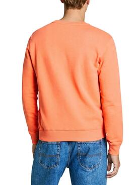 Sudadera Pepe Jeans Seth naranja para hombre