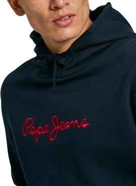 Sudadera Pepe Jeans New Joe Hoodie marino para hombre