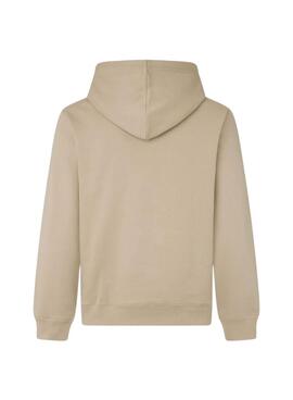 Sudadera Pepe Jeans New Joe Hoodie beige para hombre