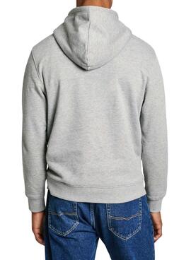 Sudadera Pepe Jeans New Joe Hoodie gris para hombre