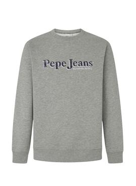 Sudadera Pepe Jeans Somers Crew gris para hombre