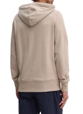 Sudadera Calvin Klein Jeans Distressed beige para hombre