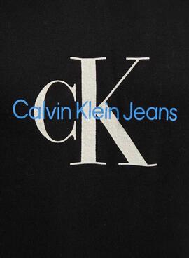 Sudadera Calvin Klein Jeans Distressed negro para hombre