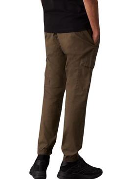 Pantalón Calvin Klein Jeans Cargo verde para hombre