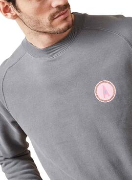 Sudadera Altonadock Circle gris para hombre