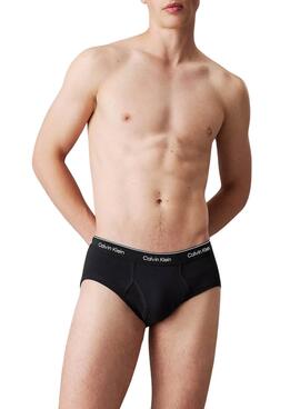 Pack calzoncillos Calvin Klein Jeans Slip negro para hombre