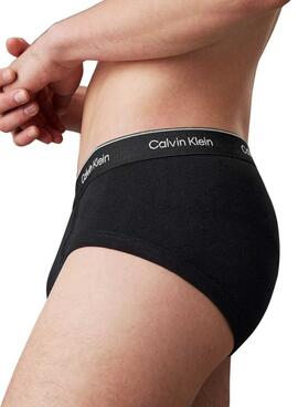 Pack calzoncillos Calvin Klein Jeans Slip negro para hombre