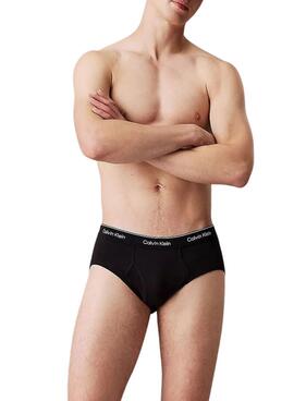 Pack calzoncillos Calvin Klein Jeans Slip negro para hombre