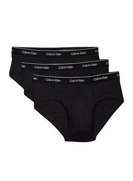 Pack calzoncillos Calvin Klein Jeans Slip negro para hombre